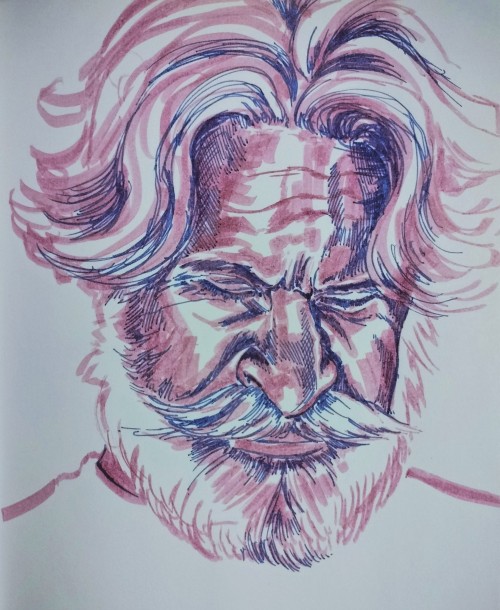 The First Highlighter&pen Combo Pen Ran Out Of Ink So New Coloring. More Practice