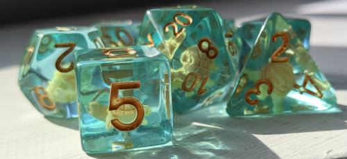 I like turtles! Turtle dice are back.