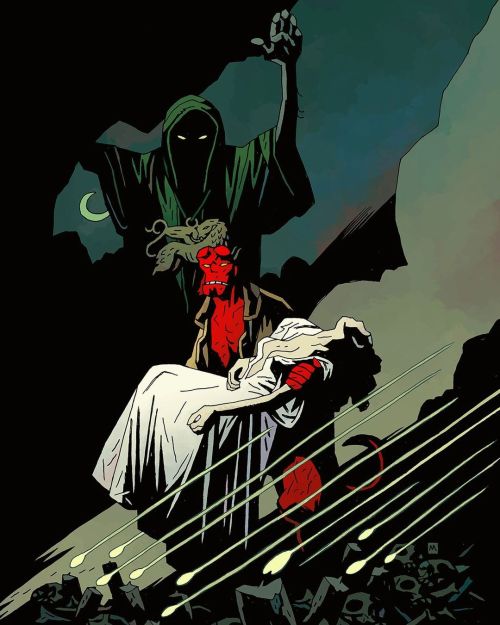 hellboysource:The Bride of Hell by Mike Mignola and Dave Stewart (2009)