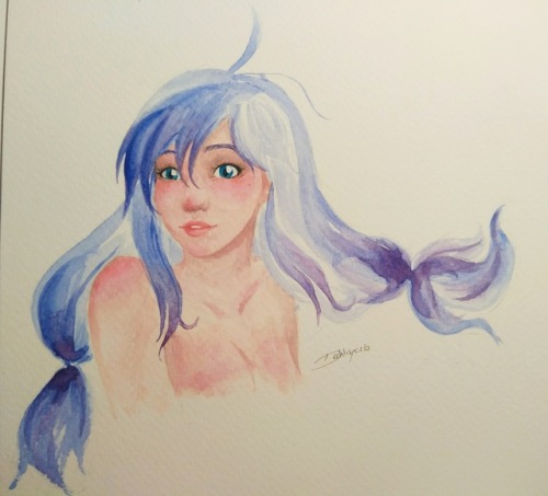 Bridgette With Loose Hair, Again. She’s Got No Miraculous Here, As I Wanted To Show Her Only As Bri,