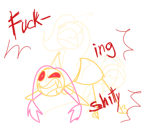 yourmother83:  Tourette-shyfor obvious reasons  …wat xD