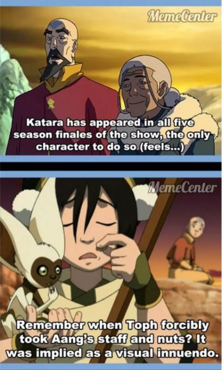 aliscenkhaw: AVATAR FUNFACTS 2 Visual innuendo? o.e VHAT???