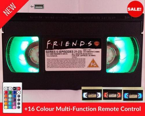 que-rer:Get Your Retro VHS Lamps on SALE!(VHS LAMP LINK) FLASH SALE! $10 OFFThe colours really pop a