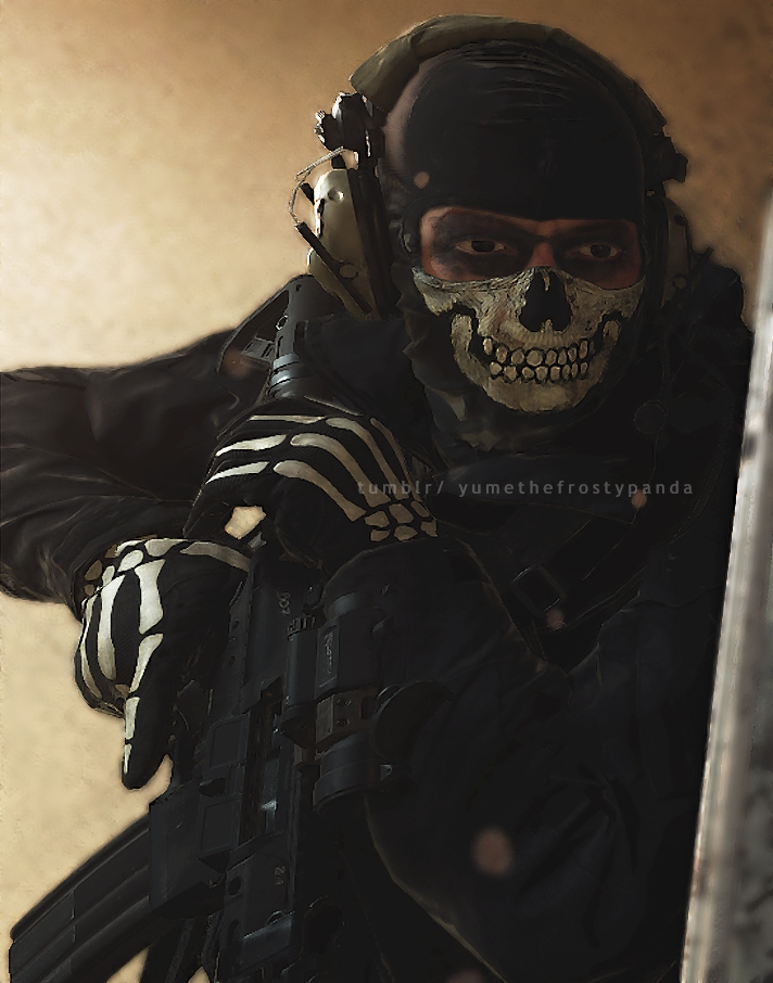 Simon GHOST Riley, MW2 Edit