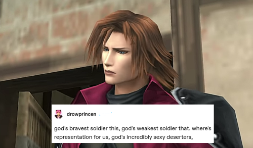 unknown-lifeform:FVII + tumblr text posts (part 3)The Genesis edition. Honestly do you guys have any