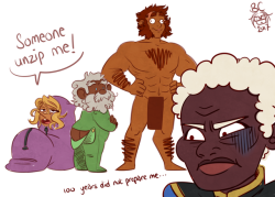 cauliflowersqueeze-art:I’ve been re-listening to TAZ and… Murder on the Rockport Limited ch1