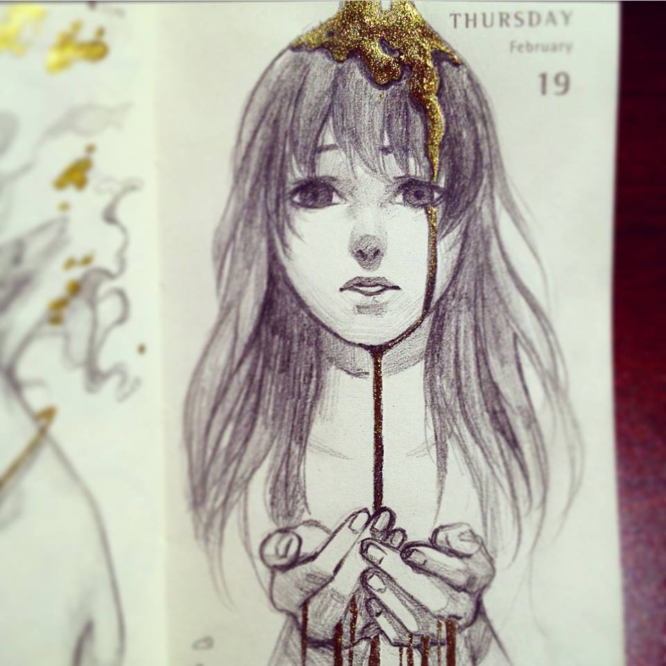 qinni:  More instagram daily-sketch dumpon my dA 