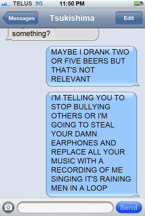 haikyuutexts:       Suga gets pretty violent when he’s drunk, but Daichi knows how to handle him Asahi doesn’t 