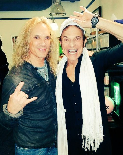 Cute picture of David Lee Roth and his Grandfather!!!!