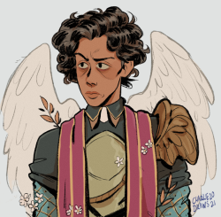 cherloak:Asha, my Aasimar Priest character :)  