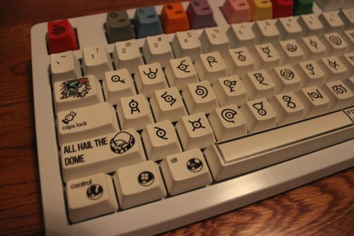 lwamfhmartiboxdotty9:The Ultimate Pokémon Mechanical Keyboard! See full album here