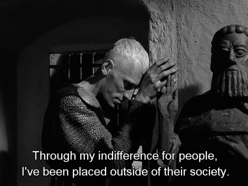 ritual-of-perdition: The Seventh Seal (1957) Ingmar Bergman