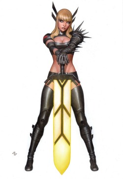 brianmichaelbendis:  Magik by Adi Granov