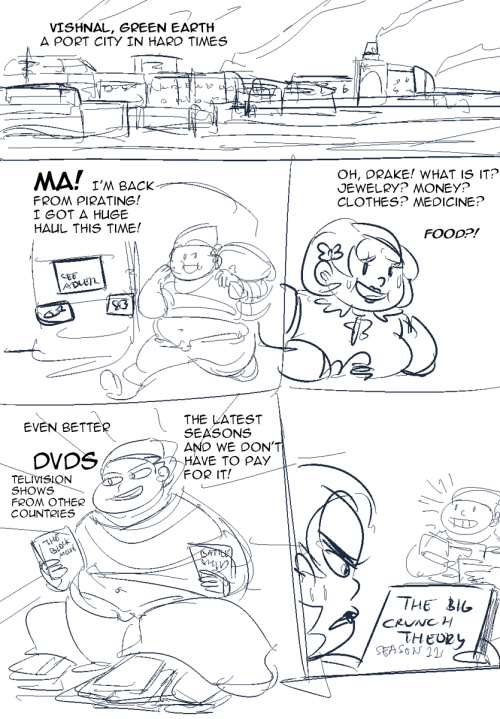 inanehipsterslang: more initial/alternate headcanons A really early short story idea about Jake in d