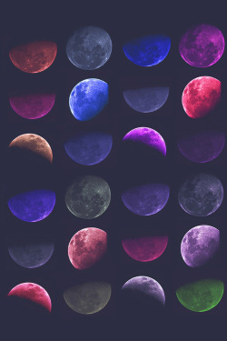 plasmatics-life:  Moon / Rainbow ~ By Josh Rokman 