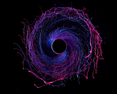 victoriousvocabulary:  CENTRIFUGAL [adjective] 1. moving or directed away from a centre or axis. 2. operated by means of centrifugal force. 3. Physiology: transmitting nerve impulses away from the central nervous system; efferent. 4. Botany: developing