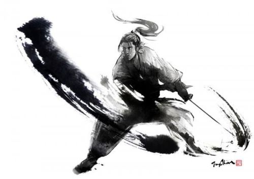 XXX kungfutaichworld:  Wow, awesome kung fu painting!! photo