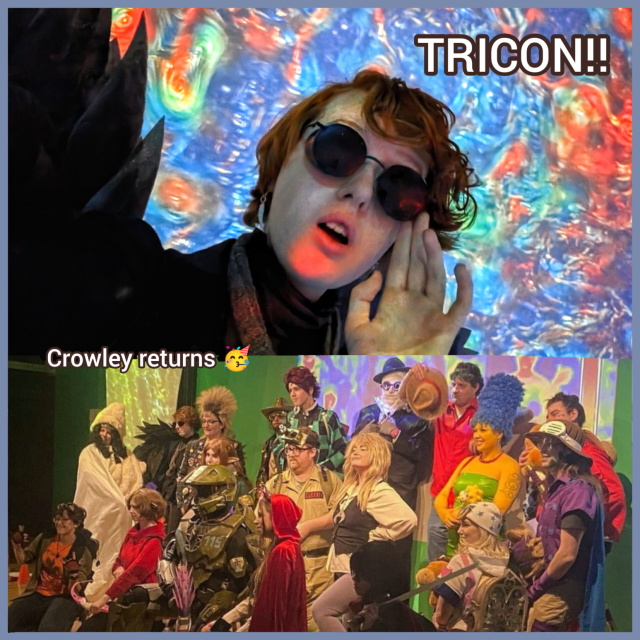 TRICON EEK!! Among professional cosplayers 🤯More pictures on Instagram, as always!!!