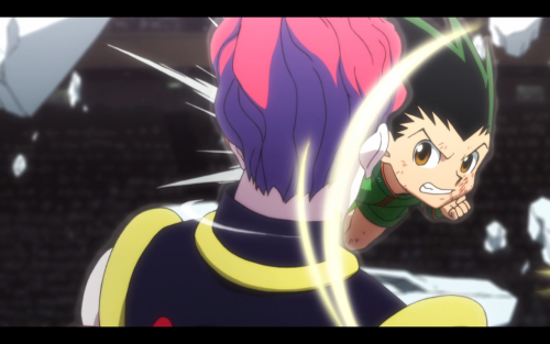 And thus concludes the “Punch a Guy in the Face” arc of Hunter x Hunter. 