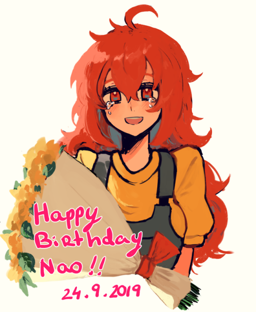 krmr-rkgk: Happy Birthday Nao!! 