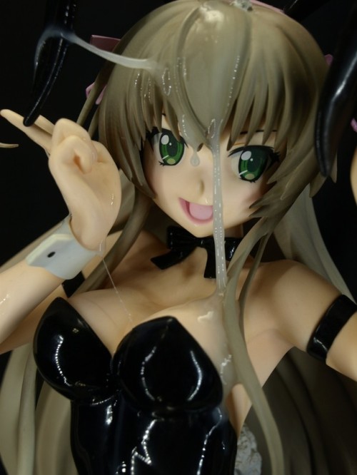 lily-figurebukkake: 這いよれニャル子さん　ニャル子バニーにぶっかけlillyfigurebukkake.blog.fc2.com/blog-entry-321.htm