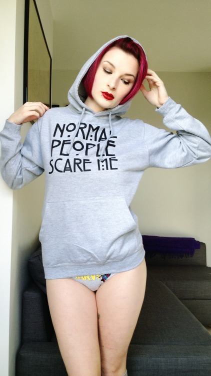 XXX kitty-in-training:  Normal People Scare Me photo