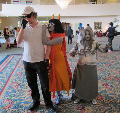 tarantella-ragazza:All the Homestuck cosplays I saw at Anime Conji on saturday 4/13! Please let me k