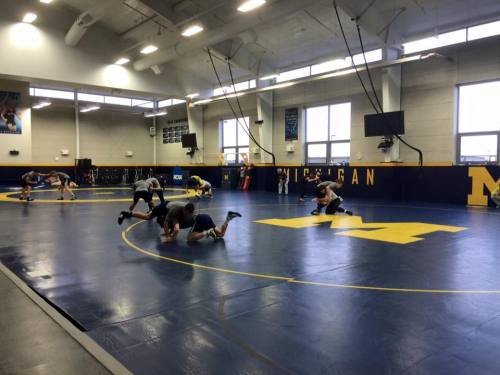 Porn Pics wrestlingisbest:  Technique Tuesday at Michigan