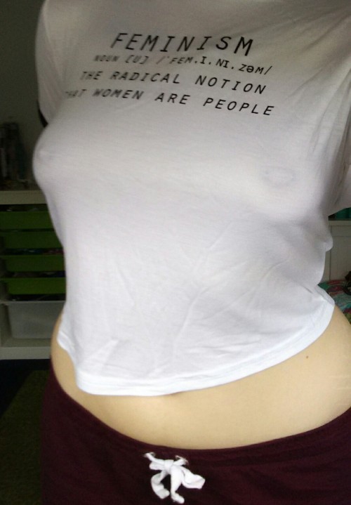 T submitted anonymously:I love my shirt and my piercings! Thought I’d share :)