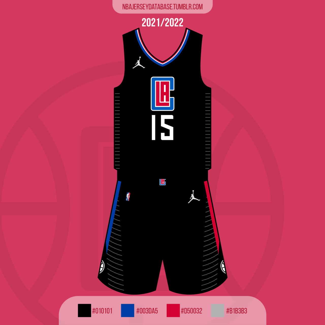 clippers jersey design