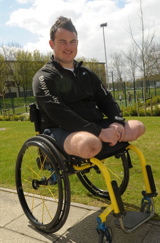 theivorlegov1:  A legless man’s latest BMW ! 