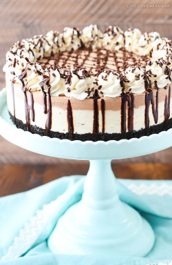 foodffs:  FROZEN IRISH CREAM MOUSSE CAKE Really nice recipes. Every hour. Show me what you cooked!