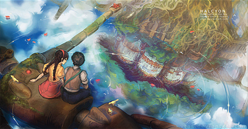 erischord:  Set of Studio Ghibli fanart I have done so far. Sketches set here! > *still available* Studio Ghibli Fanbook on sale here: Storenvy. 