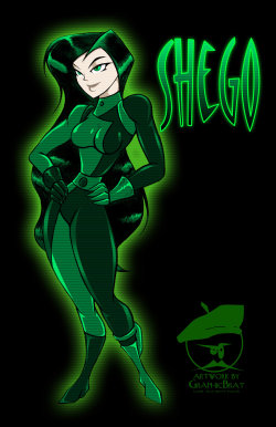 Mdfive:  A Nice Collection Of Shego Drawings Done By @Graphicbrat From Way Way Back,