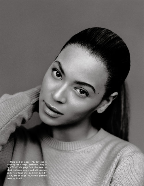 reichsstadt:Beyoncé by Alasdair McLellan for The Gentlewoman, Spring/Summer 2013.