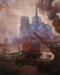 thouartadeadthing:  Diego Rivera, Notre-Dame de Paris, 1909