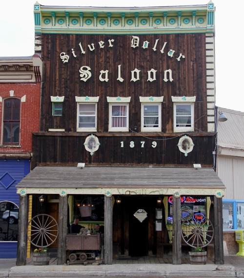 A taste of the old wild, wild West. The original Silver Dollar Saloon in Leadville, Colorado is the 