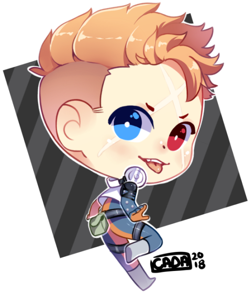 This weekend’s Chibi Commission! Thank you @ozzykillsyou @kisstheradiostar @scheree for t