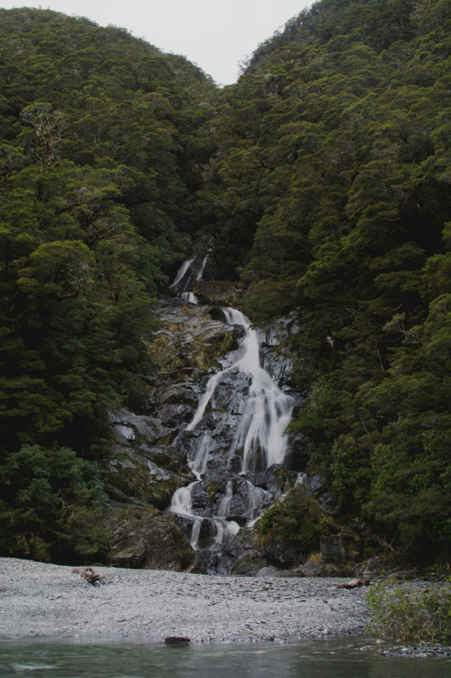 photographybywiebke:Thunder Creek Falls &amp; Fantail Falls, New Zealand