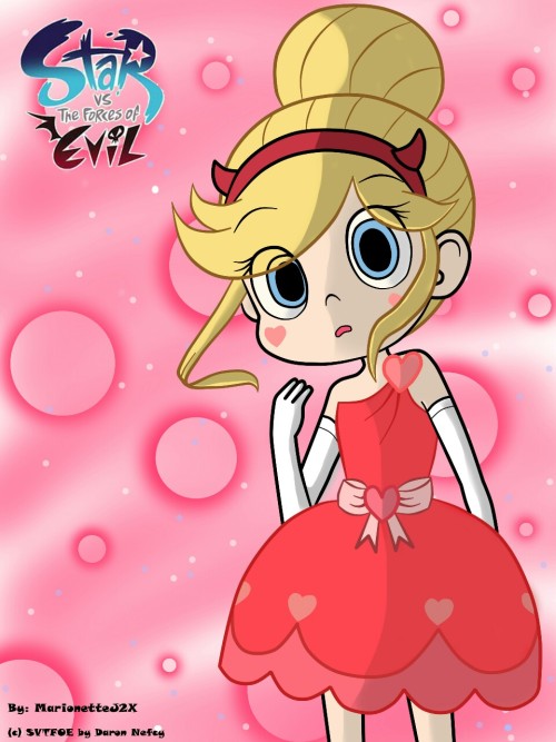 star-marionettej2x:I just can’t wait for Blood Moon Ball. I mean, Star look so gorgeous in that dres
