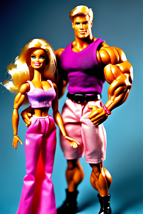Barbie Loves Muscular Ken