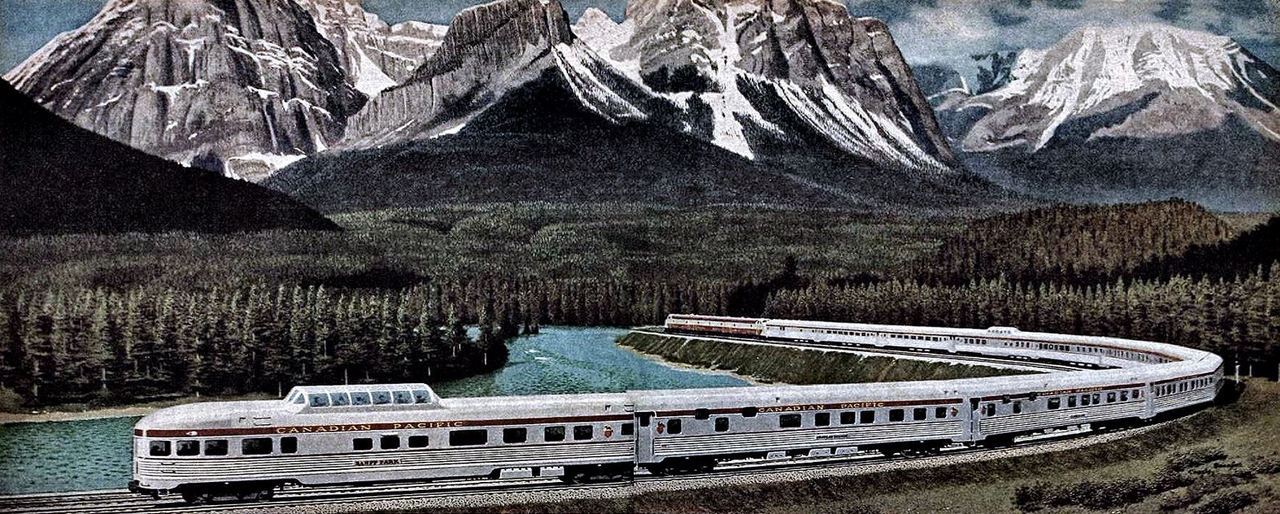 Canadian Pacific Scenic Dome , 1955