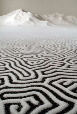 myampgoesto11:  Saltscape installation art by Motoi Yamamoto My Amp Goes To 11: Twitter | Instagram 