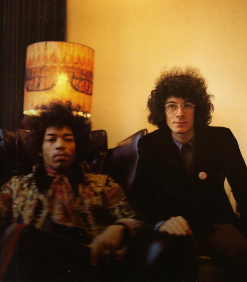 Jimi Hendrix and Noel Redding, New York, 1969© Linda McCartney | Scanned by lindamccartneysphotograp
