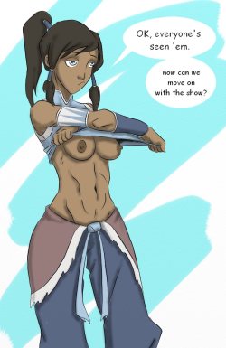 But Korra hun~ This is the show now~ < |D’“’http://www.hentai-foundry.com/pictures/user/johnny2dix2point0/248258/korra-flash