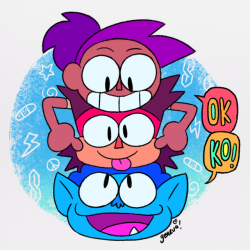 cartoonfuntime:I’m super proud to announce that I’ve been storyboarding on the OK KO series that’s coming soon to CN!!!!!! I’ve completely fallen in love with these characters and can’t wait until you love them just as much!!!!!!