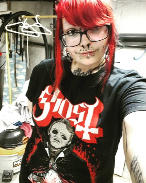 When you get your 11th Ghost shirt cause you&rsquo;re a fucking loser. . . . . . . . #ghost #gho