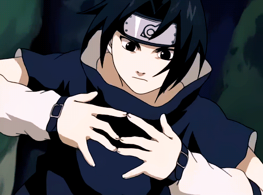 THIS IS 4K ANIME ( Uchiha Sasuke ) on Make a GIF