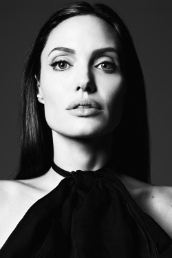 senyahearts:  Angelina Jolie in “Untamed Heart” for Elle US, June 2014 Photographed by: Heidi Slimane  