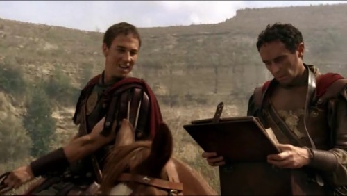 Some Brutus/Cassius from HBO Rome 2.06- “Philippi.”